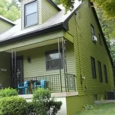 Exterior Residential Painting Including Aluminum Siding on Longview Ave in Morristown, NJ